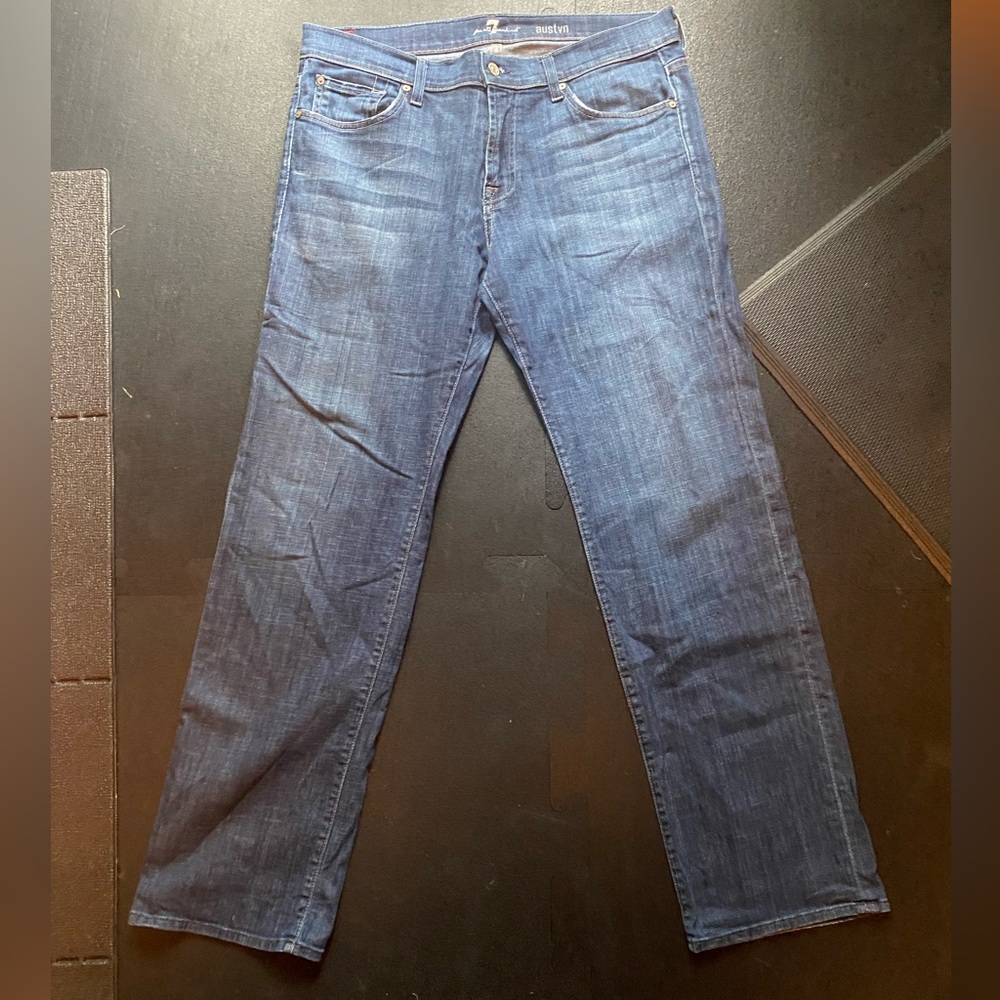 7 For All Mankind Men's Austyn Denim Cotton Jeans
